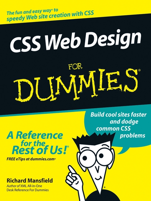 Title details for CSS Web Design For Dummies by Richard Mansfield - Available